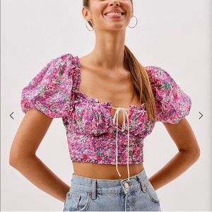 For Love and Lemons Katarina Top